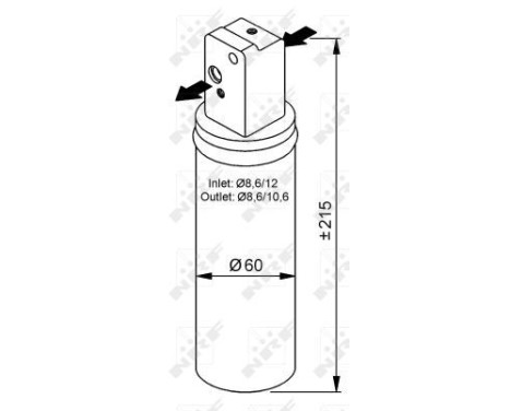 Dryer, air conditioning EASY FIT 33139 NRF, Image 5