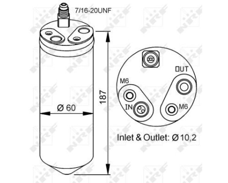 Dryer, air conditioning EASY FIT 33152 NRF, Image 5