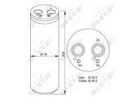 Dryer, air conditioning EASY FIT 33205 NRF