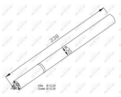 Dryer, air conditioning EASY FIT 33211 NRF, Image 5