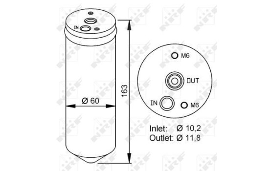 Dryer, air conditioning EASY FIT 33222 NRF
