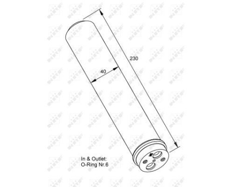 Dryer, air conditioning EASY FIT 33230 NRF, Image 5