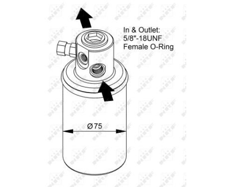 Dryer, air conditioning EASY FIT 33231 NRF, Image 5