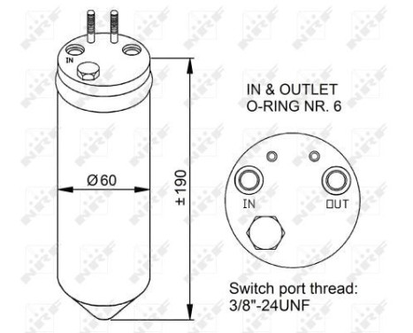 Dryer, air conditioning EASY FIT 33256 NRF, Image 5