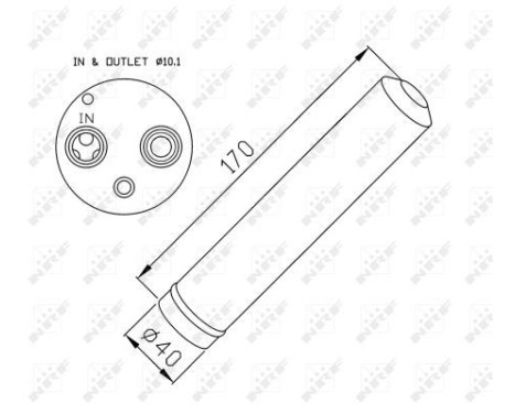 Dryer, air conditioning EASY FIT 33285 NRF, Image 5