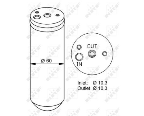 Dryer, air conditioning EASY FIT 33293 NRF, Image 2