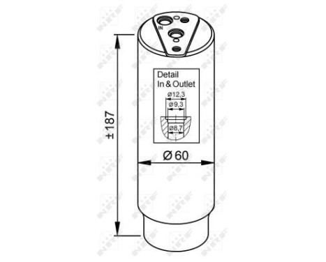 Dryer, air conditioning EASY FIT 33327 NRF, Image 5