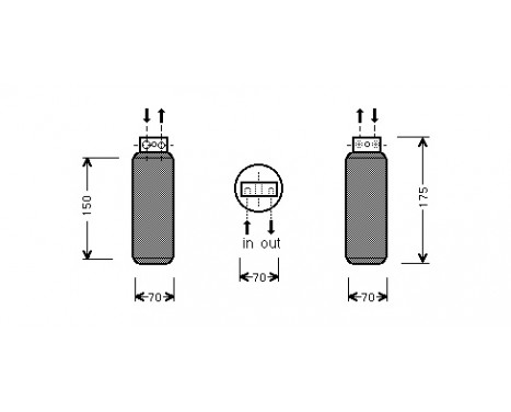 Dryer, air conditioning