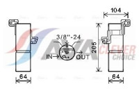 Dryer, air conditioning
