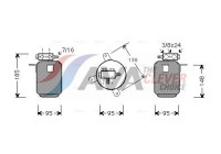 Dryer, air conditioning