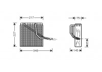 AIR CONDITIONING EVAPORATOR