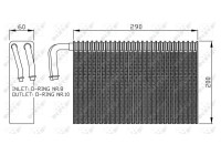 Evaporator, air conditioning 36146 NRF