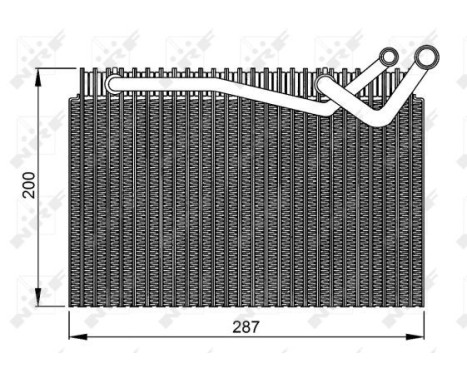 Evaporator, air conditioning 36150 NRF, Image 5