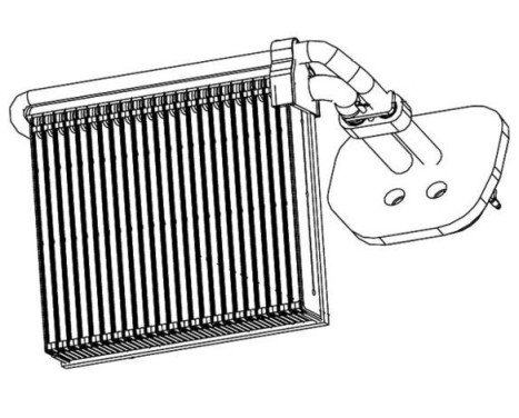 Evaporator, air conditioning BEHR *** PREMIUM LINE ***, Image 3