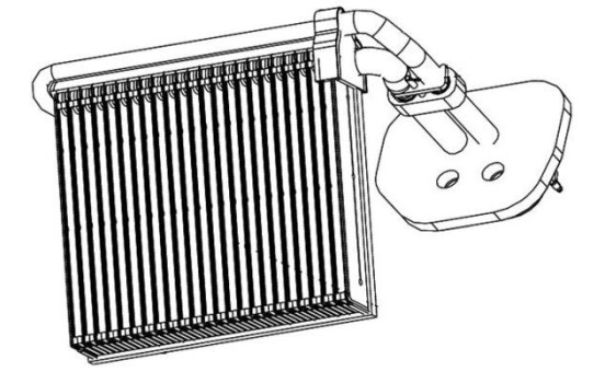 Evaporator, air conditioning BEHR *** PREMIUM LINE ***, Image 2
