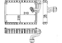 Evaporator, air conditioning BEHR *** PREMIUM LINE ***