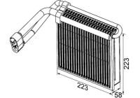 Evaporator, air conditioning BEHR *** PREMIUM LINE ***