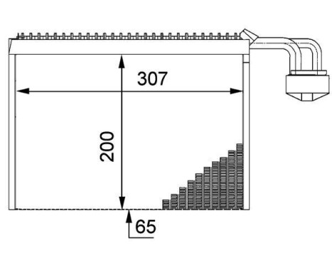 Evaporator, air conditioning BEHR *** PREMIUM LINE ***, Image 2