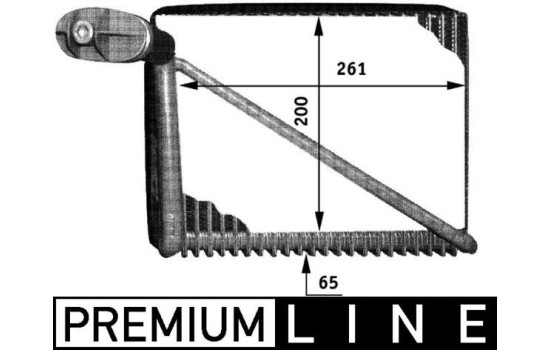 Evaporator, air conditioning BEHR *** PREMIUM LINE ***