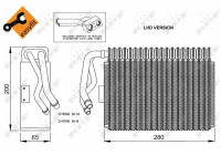 Evaporator, air conditioning EASY FIT 36059 NRF