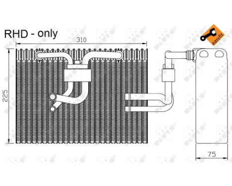 Evaporator, air conditioning EASY FIT, Image 6