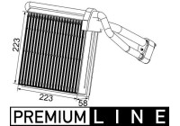 Evaporator, air conditioning PREMIUM LINE
