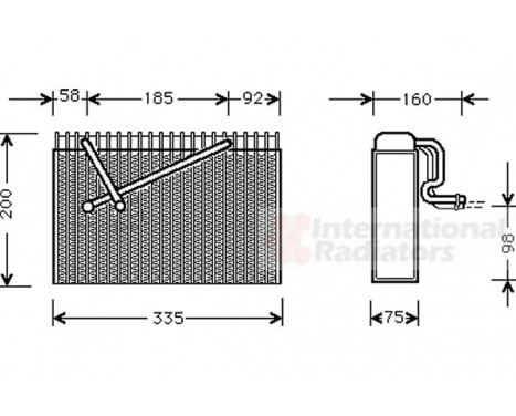 Evaporator, air conditioning, Image 2