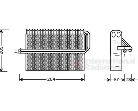 Evaporator, air conditioning, Image 2