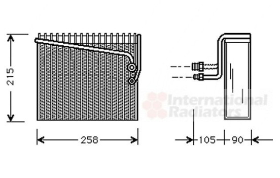 Evaporator, air conditioning, Image 2