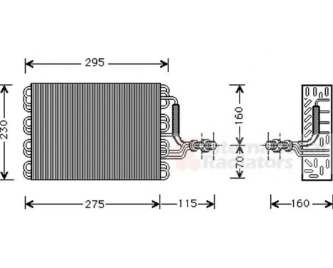 Evaporator, air conditioning, Image 2