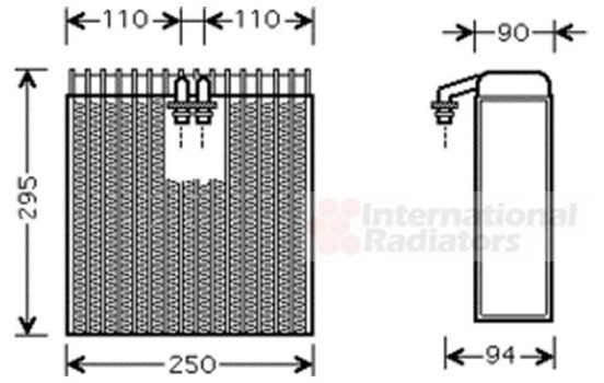 Evaporator, air conditioning, Image 2