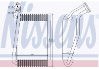 Evaporator, air conditioning