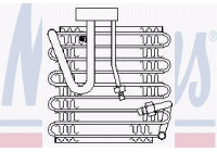 Evaporator, air conditioning