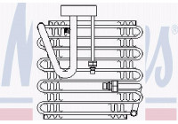 Evaporator, air conditioning