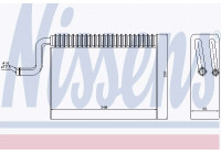 Evaporator, air conditioning