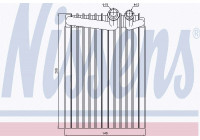 Evaporator, air conditioning