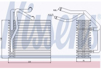 Evaporator, air conditioning