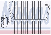 Evaporator, air conditioning