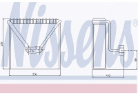 Evaporator, air conditioning