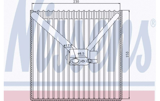 Evaporator, air conditioning