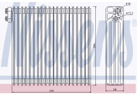 Evaporator, air conditioning