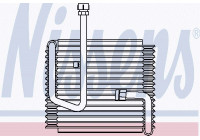 Evaporator, air conditioning