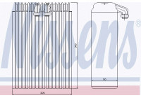 Evaporator, air conditioning