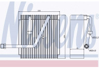 Evaporator, air conditioning