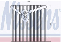 Evaporator, air conditioning
