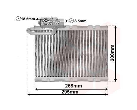 Evaporator, air conditioning