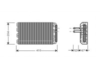 Evaporator, air conditioning