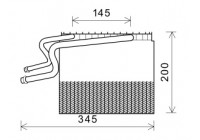 Evaporator, air conditioning
