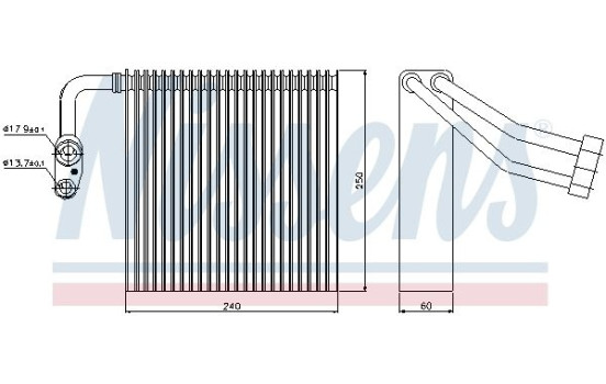Evaporator, air conditioning, Image 2