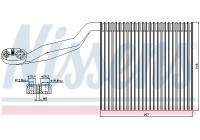 Evaporator, air conditioning
